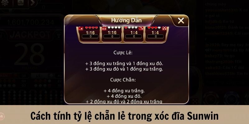 Tỷ lệ chẵn lẻ trong xóc đĩa Sunwin: Mẹo thắng khủng trong 1 phút 1 Tỷ lệ chẵn lẻ được hiểu như thế nào?